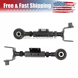 2Pcs Adjustable Rear Alignment Camber Arm Upper Arm Kit for 2007-2016 Honda CR-V - Picture 1 of 9