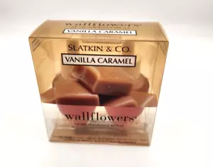 Bath & Body Works VANILLA CARAMEL Fragrance Bulbs Wallflowers 2 Pack NEW - Picture 1 of 2
