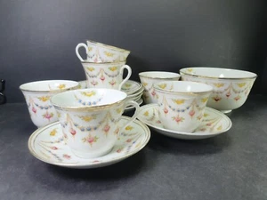 Antik Wild Bros Bone China Teil Teeservice Keltische Tassen Untertassen Zuckerdose - Bild 1 von 10