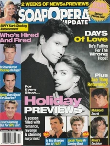 Soap Opera Update Nov 23, 1999 PETER RECKELL-SARAH MICHELLE GELLAR-JACOB YOUNG - Picture 1 of 3