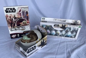 The Child &Pram Remote Grogu Trouble Game Star Wars Mandalorian Baby Yoda Bundle - Picture 1 of 13