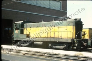 Slide originale Chicago & NorthWestern CNW 1106 BLW S12M Provviso ILL 5-3-71 - Foto 1 di 2