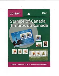 Canada Quarterly Packet 2013-04 Oct-Dec New Never Opened MNH Post Office Fresh - Picture 1 of 2
