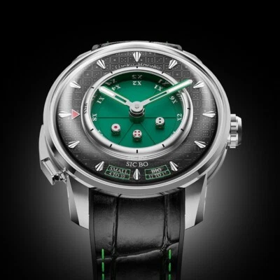 Reloj Automático Lucky Harvey Serie Hombre Sic Bo, Figura Móvil Estilo Casino Foto 1 de 4