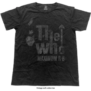 The Who Vintage Maximum R&B Official Merchandise T-Shirt M/L/XL Neu - Picture 1 of 1