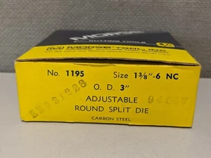 MATRIZ DIVIDIDA REDONDA MORSE 1-3/8""-6 3"" OD 31228 - Imagen 1 de 2