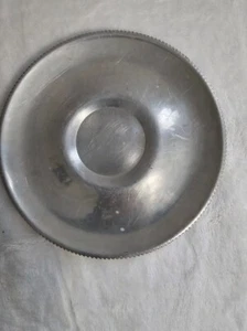 Vintage BW Buenilum Hand Forged Hammered Aluminum 7 Inch Plate - Picture 1 of 7