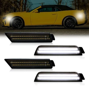 LED Side Marker Lights Compatible with Camaro 2010 2011 2012 2013 2014 2015 F... - Picture 1 of 6
