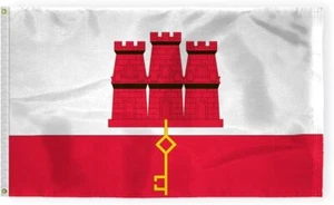 Bandera AGAS Gibralter - Multi Variación - Banderas Internacionales - Imagen 1 de 13