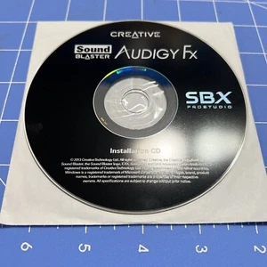Creative Sound Blaster Audigy Creative DVD Audio Disc 2013 - Bild 1 von 2