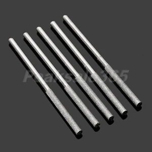 5pcs Diamond Coated Burrs Sharpening Grinding Ceramics Wood Stone Rotary Tool - Picture 1 of 12