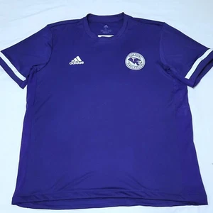 TEAM ISSUED High Point Panthers soccer adidas Aeroready purple t-shirt Men's XL - Picture 1 of 7