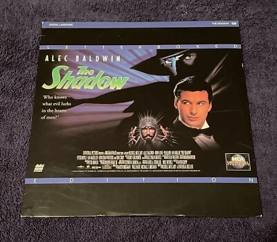 The Shadow (1994) Letterbox Edition LaserDisc Alec Baldwin / Ian McKellen - Image 1 of 2