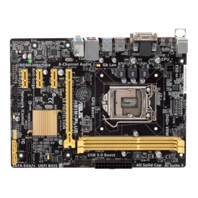 ASUS H81M-PLUS Zócalo 1150 Micro ATX 2x DDR3 4x Pcie - Imagen 1 de 3