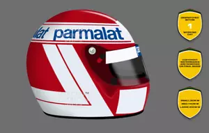 x2 Pegatinas Casco Niki Lauda Ferrari McLaren F1 Vinilo - Scuderia GP - Imagen 1 de 8