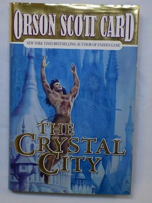 Signed Orson Scott Card 1st Edition Hardcover The Crystal City Alvin Maker Tales - Image 1 of 2
