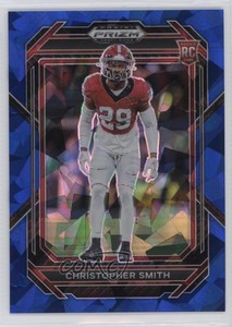 2023 Panini Prizm Draft Picks Blue Ice /99 Chris Smith Christopher #168