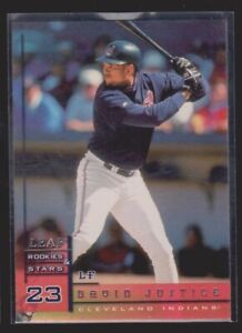 David Justice Cards Inserts Vintage Premium Collection LOOK