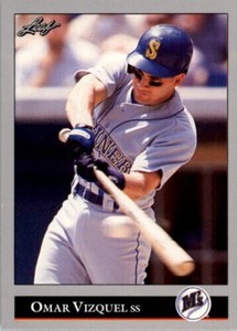 1992 Leaf Seattle Mariners Baseball Card #265 Omar Vizquel