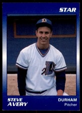 1989 Star Minor League Steve Avery Durham Bulls #67