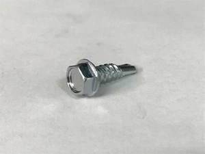 ca. 135 Stück | 12-14 x 3/4" Sechskant-Scheibenkopf | selbstbohrende Schrauben - Bild 1 von 3