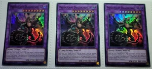 Yugioh! 3x Predaplant Dragostapelia 1st Ed. RA01-EN027 Super Rare play set 25th - Picture 1 of 1
