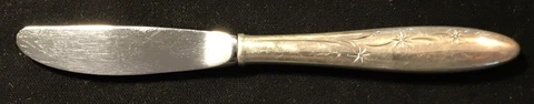 Sterling Silver Flatware - Gorham Celeste Butter Spreader HH Cover