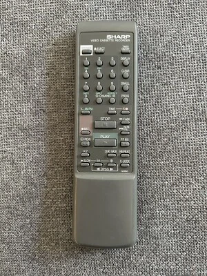 Sharp Remote Control G0893 VHS VCR Video VC A47, VC A303,VC A502,VC A503,VC A504 - Image 1 of 4