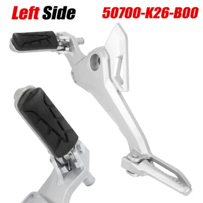 Soporte de peldaño de montaje de clavija lateral izquierda para Honda Grom 125 2017-2020 50700-K26-B00 Foto 1 de 4