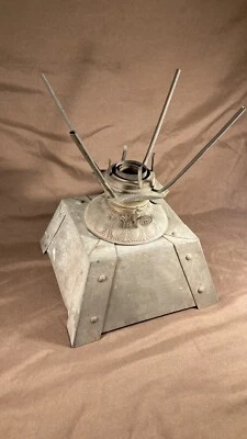 Base de abajur de mesa antiga original missão artes e ofícios cobre - Imagem 1 de 4