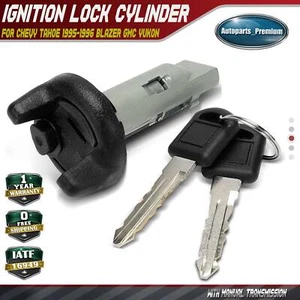 Cilindro de bloqueo de encendido Zamak5 con llaves para Chevy Tahoe Blazer GMC con transmisión manual - Imagen 1 de 9