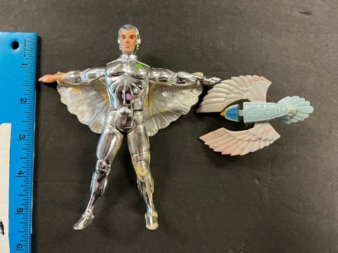 1986 SILVERHAWKS QUICKSILVER COMPLETE W/TALLY-HAWK FIGURE WORKING (AA) 51222B Cover