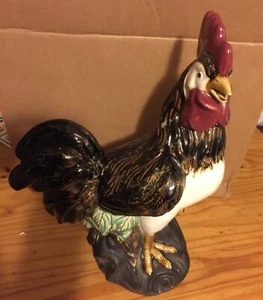 1960’s Country Three Hands Corp Large Ceramic Rooster 17” tall - Picture 1 of 9