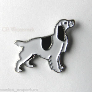 ENGLISH SPANIEL DOG ANIMAL LAPEL PIN BADGE 1 INCH - Picture 1 of 1