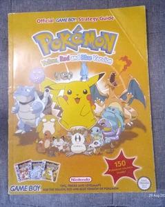 Game Boy Pokemon Rot/Blau/Gelb officL Strategiehandbuch - Bild 1 von 2