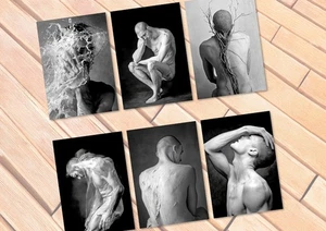 Dramatic Male Portraits Prints on Matte Paper | Expressive Figurative Art - Picture 1 of 27