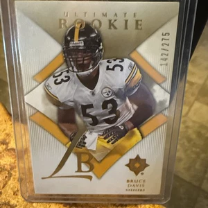 2008 Upper Deck Icons - NFL Rookies Bruce Davis #142/275  - Picture 1 of 2