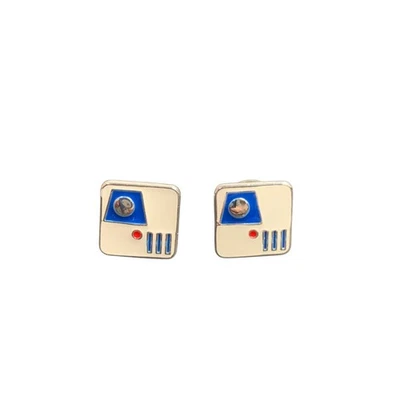 Disney Post Pierced Earrings Enameled .5" Square - Image 1 of 4