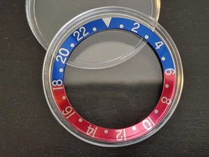 Ghiera PEPSI per rolex GMT master in Alluminio. 38 mm. (BLU e ROSSO) - Imagen 1 de 3