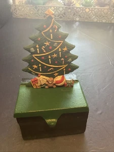 Vintage Midwest Of Cannon Falls Cast Iron Christmas Tree Stocking Holder - Picture 1 of 2