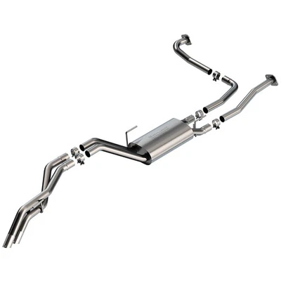 Borla 140985 S 型不锈钢猫背排气系统适用于 22-25 Frontier 3.8L V6 — 第 1/4 张图片