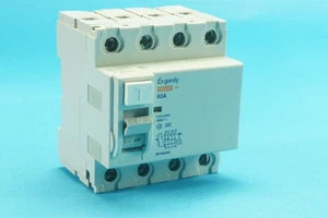 Gardy DIF463300 residual current circuit breaker, 4 poles, 63A, A type, 300mA - Foto 1 di 3