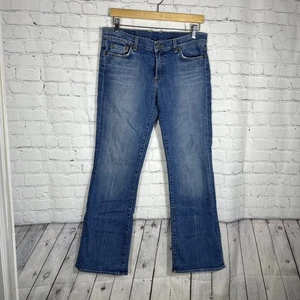 Lucky Brand Jeans Damen 12 blau Denim Sonnenuntergang Latzhose USA Stil 80X8010 - Bild 1 von 12