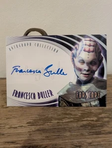 Vintage 2002 Season 3 Farscape Autograph Card A20 Francesca Buller Raxil - Picture 1 of 2