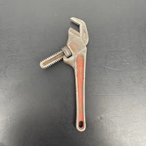 RIDGID TOOLS 10" HEX END OFFSET PIPE WRENCH SMOOTH JAW - E110 MADE IN USA RIDGE - Picture 1 of 16