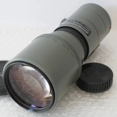 Rare Olive SIGMA 400mm F5.6 AF Tele Multi-Coated Minolta Sony A Mount Lens Japan - Image 1 of 4