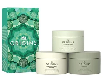 NIB Origins Souffle Trio Set Body Creams Moisturizer Daily Use Limited Edition - Изображение 1 из 4