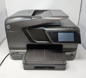 HP OfficeJet Pro 8600 Plus Wireless All-in-One Color Printer Fax Scanner No Ink - Picture 1 of 12