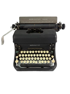 🧰 Máquina de escribir Remington Rand vintage como está piezas reparación o exhibición Foto 1 de 4