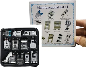 Presser Feet Set, 11 Pieces, Sewing Machine Foot - Picture 1 of 3